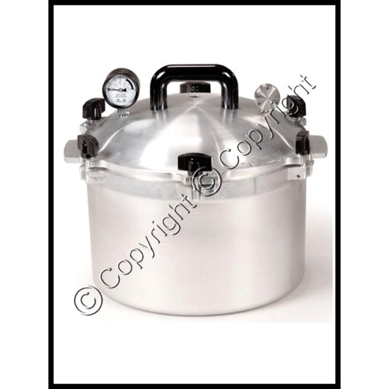 All American Model #915 - 15.5 Qt. Canner/Cooker - Click Image to Close