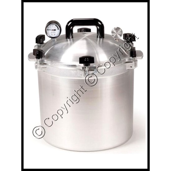 All American Model #921 - 21.5 Qt. Canner/Cooker - Click Image to Close
