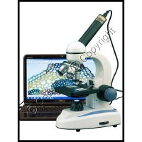 LED Student Compound Microscope w/ USB Digital Imager 40X-1000X (image for) LED Student Compound Microscope w/ USB Digital Imager 40X-1000X